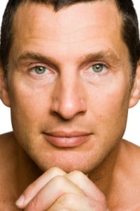 Handsome mature man.