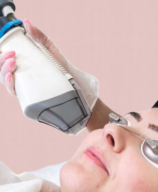 Scottsdale patient showing typical Fraxel laser healing progression