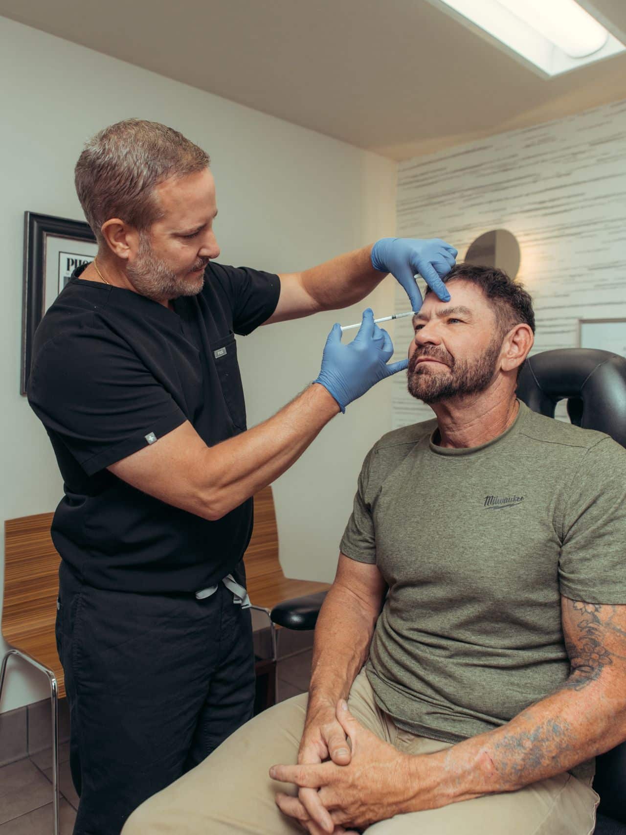 Botox treatment at Infini Cosmetic Associates in Scottsdale