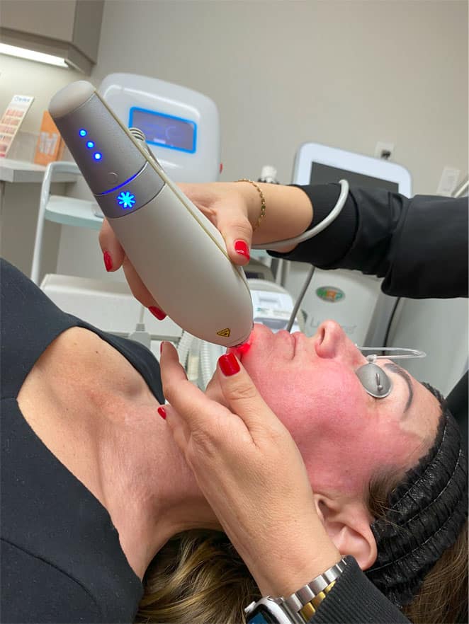 Clear + Brilliant laser results on a second Scottsdale patient - smoother texture and brighter glow