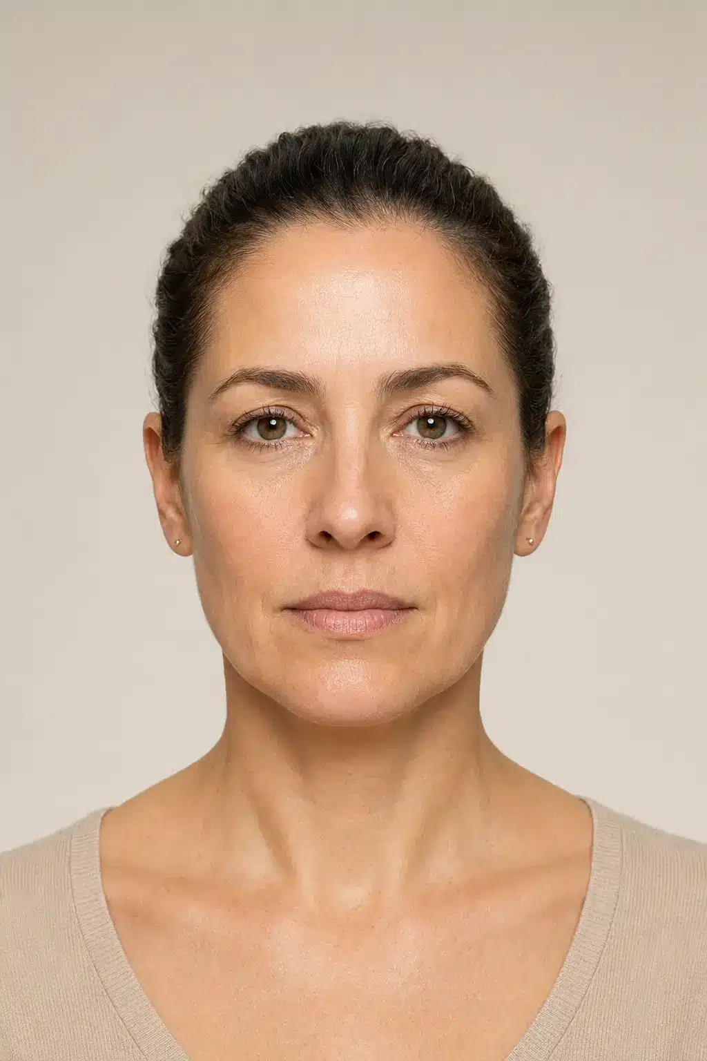 Facial areas treated with dermal filler and Botox at Infini Cosmetic in Scottsdale